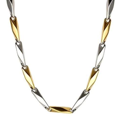 Collana catena acciaio inox - collana,