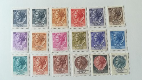Francobolli italia 1968 - francobolli,
