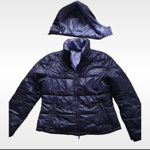 Giacca imbottita viola - giacca,