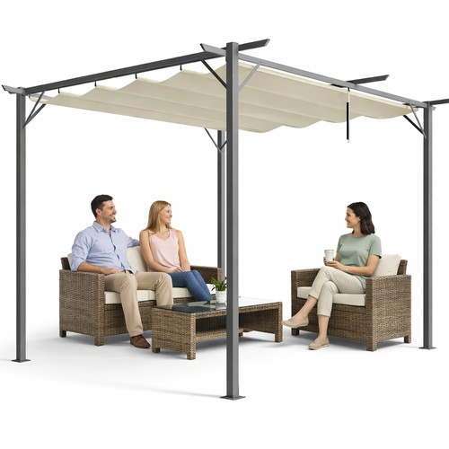 Pergola gazebo retrattile - gazebo,