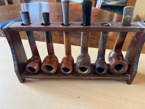 Portapipe legno 6 posti - in,