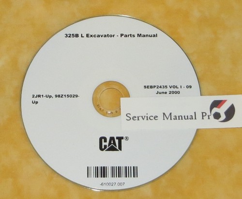 Sebp2435 caterpillar 325b - caterpillar, l