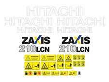 KIT ADESIVI ESCAVATORE HITACHI