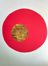 Lucio Fontana Litografia COA originale firmata a penna numerata 180