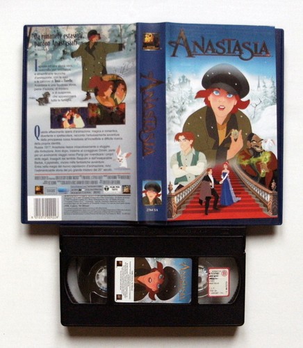 Vhs anastasia 20th - vhs, (1997)