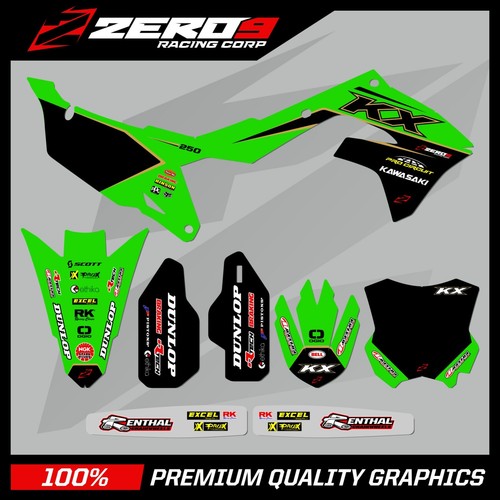 Kit grafica kawasaki motocross - kit,