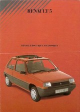 Renault 5 Boutique Accessories