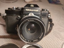 Macchina Fotografica Analogica NIKKORMAT EL completa.