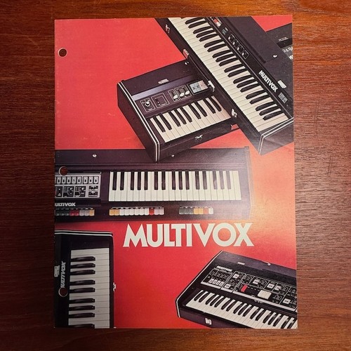 Vintage multivox product line - multivox,