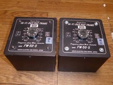 Trasformatore uscita TANGO FW-50-5 2 unità apparecchiature audio testato funzionante Giappone