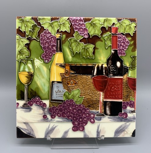 Bottiglia vino vetro - , ceramica