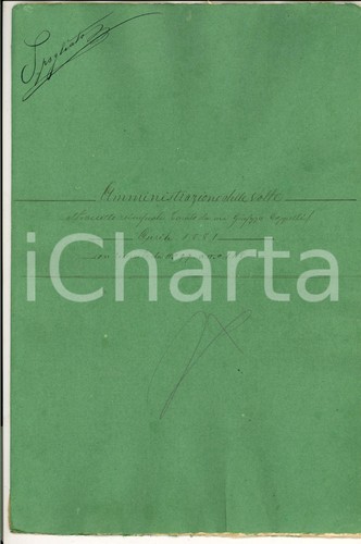 Aprile 1881 siena tenuta volte - tenuta,
