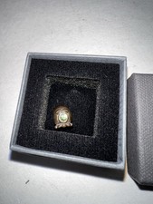 RARO OHM Sleepy Squid Charm Perla Pensionato ThinkGeek Esclusivo .925 Argento Appannamento