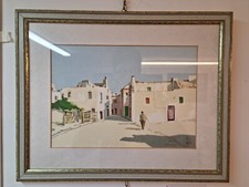 Aldo Riso - Taormina 20/150 - Litografia - 34x24 - Incorniciato 50x40