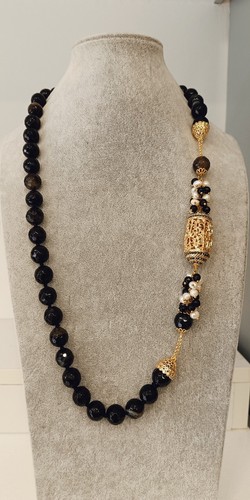 Collana lunga artigianale