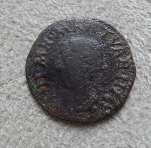 Moneta romana non identificata - moneta,