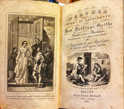 Werther opera sentimento - werther, di