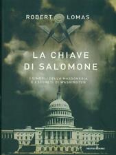 LA CHIAVE DI SALOMONE PRIMA EDIZIONE  LOMAS ROBERT MONDADORI 2010 INGRANDIMENTI