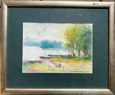 Illeggibili Autografato Lago