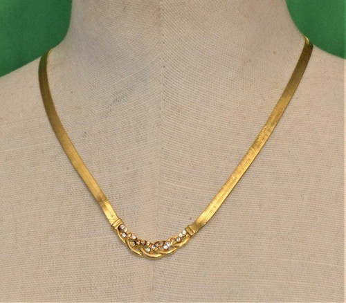 Collana piatta metallo - piatta, in