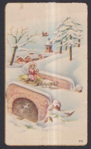 Holy card antico jesus - card,