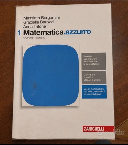 Matematica azzurro 2ª - matematica,