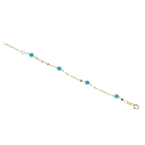 Bracciale con turchese - bracciale,