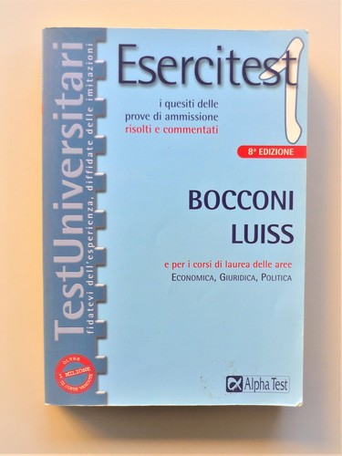 Esercitest bocconi luiss - esercitest,