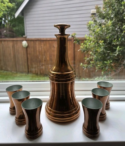 Vecchio decanter forma di - vecchio, a