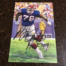 Bruce Smith Autographed