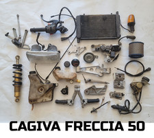 Blocco stock ricambi CAGIVA FRECCIA 50 radiatore pedane ammortizzatore faro cavi