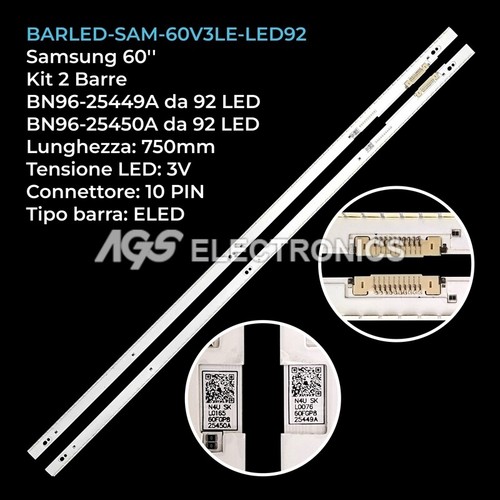 Kit barre strip led tv - kit,