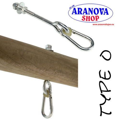 Gancio per altalena 10 12 - da, 10/12