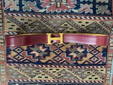 cintura Hermès bordeaux