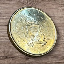 Moneta rara 50 centesimi di euro della Città del Vaticano 2020