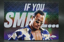 2025 Topps Chrome WWE The Rock