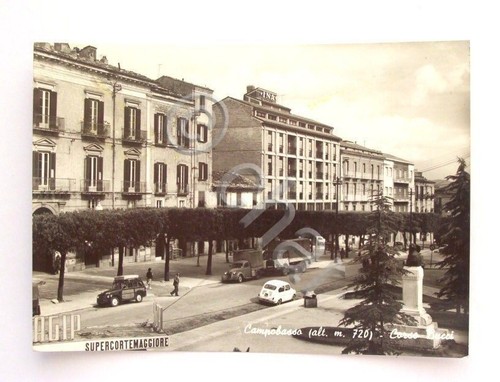 Cartolina campobasso corso - cartolina,