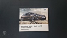 BMW SERIE 6 GRAN COUPE' BROCHURE CATALOGO DEPLIANT