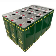 Lattine Rettangolare 5 Litri per Olio Extravergine Doppio Tappo Conf. 12 Pezzi