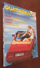 QUATTRORUOTE n° 417 1990 EDITORIALE DOMUS BMW Z1 VOLVO 960