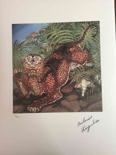 Antonio ligabue litografia - ligabue,