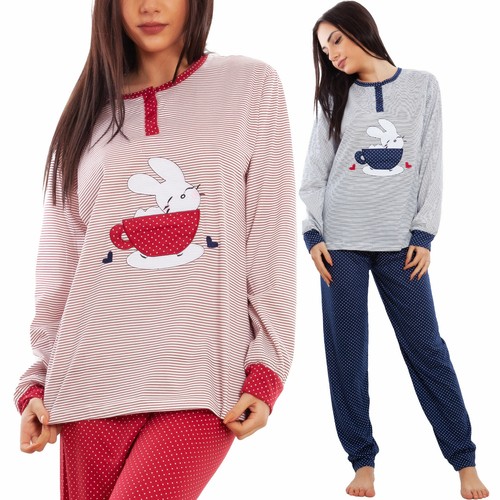Pigiama donna maniche lunghe