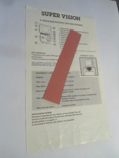 ISTRUZIONI PER CONSOLE WATARA SUPERVISION IN ITALIANO - ORIGINALE