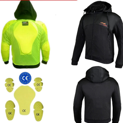 Felpa con cappuccio moto - ,