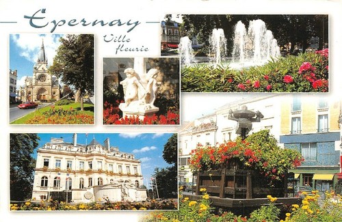 Epernay ville fleurie la - ville,