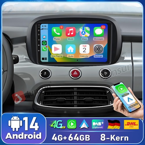 64g carplay per fiat - per, 500x