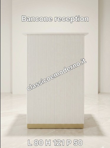 Bancone reception cannettato - reception,