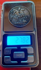 Great Britain 1897 - 1 Crown - Victoria 3rd Portrait - ‘ LXI ‘ Version