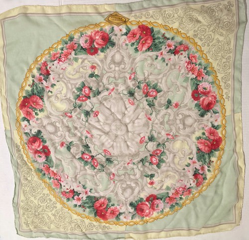 Sciarpa seta floreale atelier - seta,