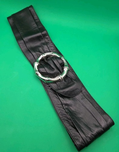 Gucci vintage black leather - gucci,